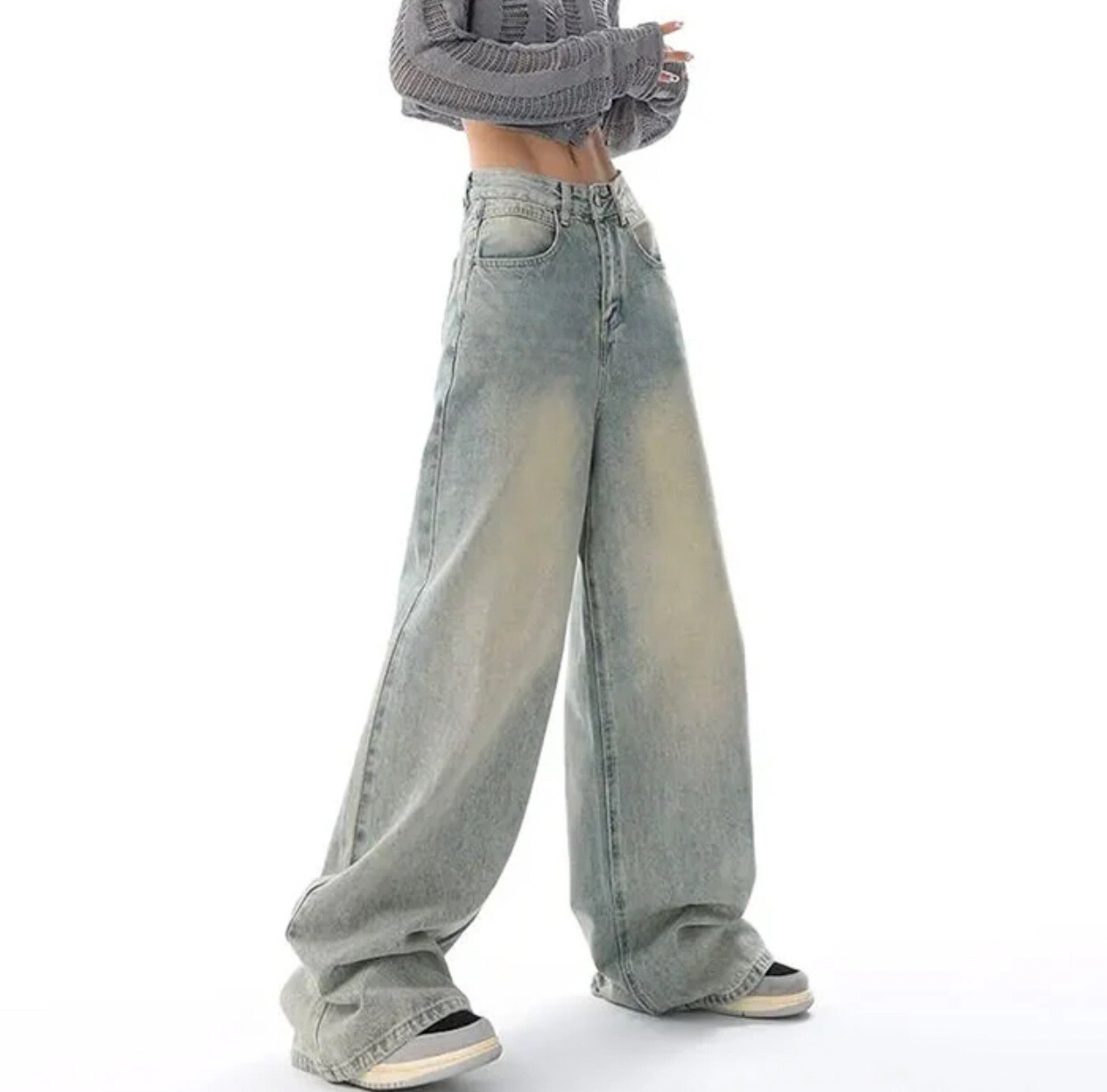 بنطلون جينز فنتج