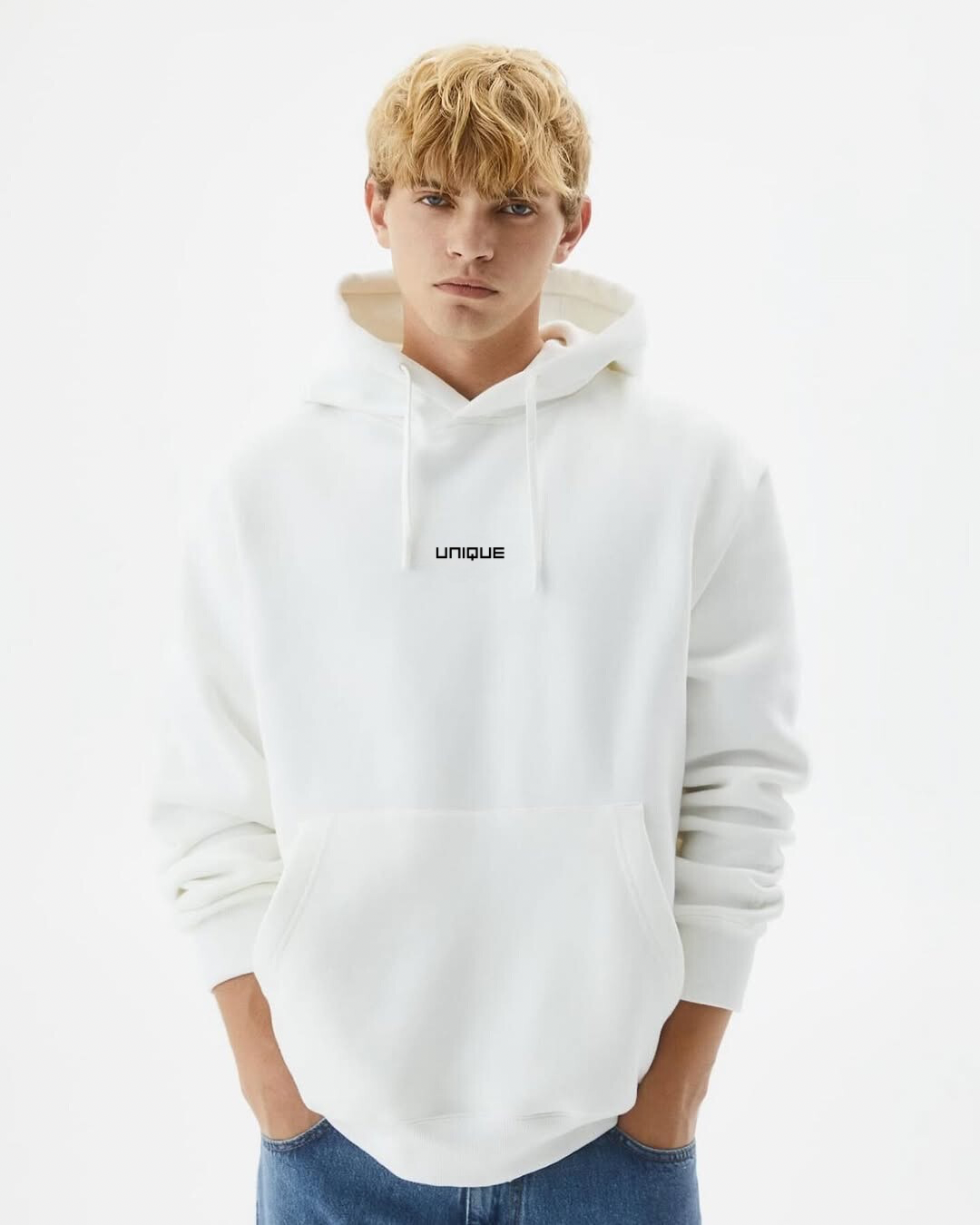 Hoodie Unique White