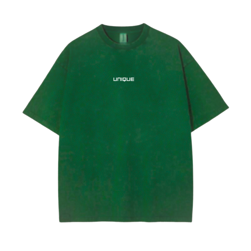 Unique T-shirt تيشيرت يونيك اخضر باريس