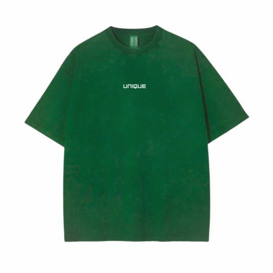 Unique T-shirt تيشيرت يونيك اخضر باريس