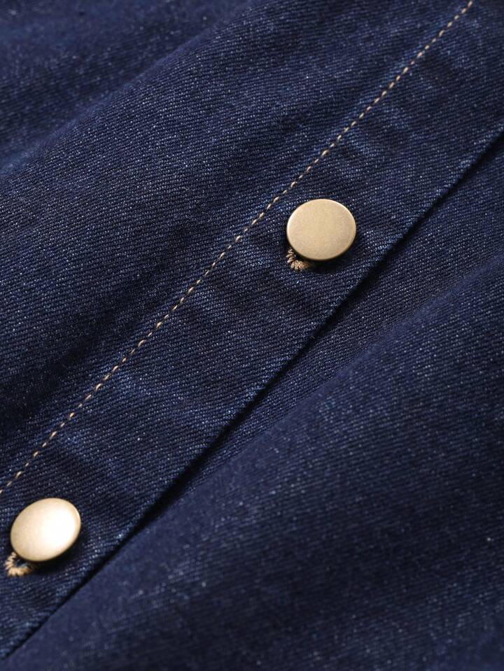 قميص جينز بولو