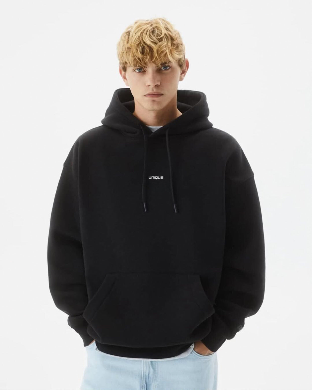 Hoodie Unique Black