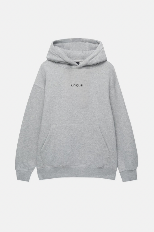 Hoodie Unique new grey