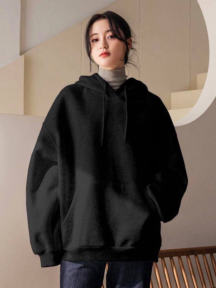 هودي اسود سادة