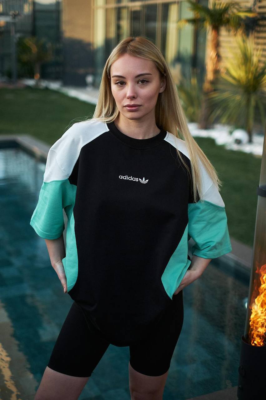 تيشيرت اديداس تطريز