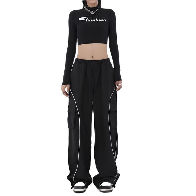 بانتس وتر بروف اسود جيوب