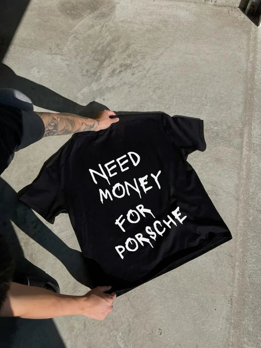 تيشيرت اسود بورش