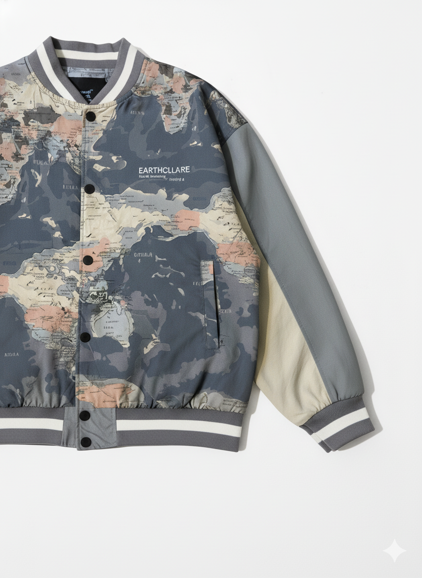 جاكيت جلد NASA Leather Jacket