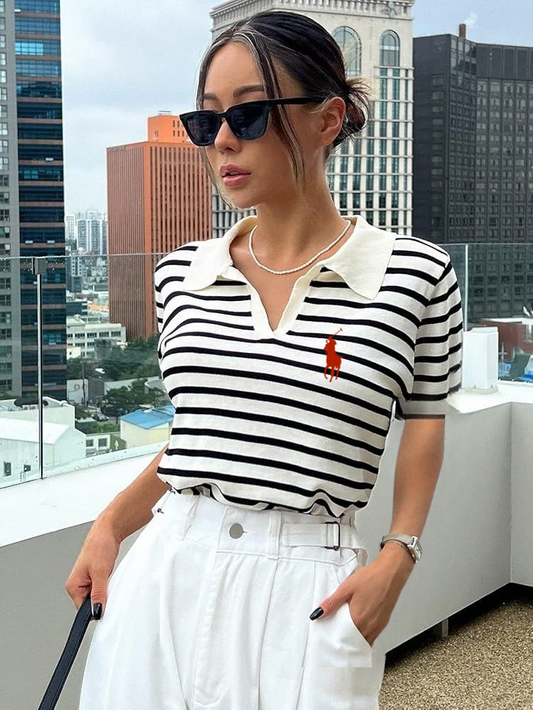 شيرت بولو مخطط