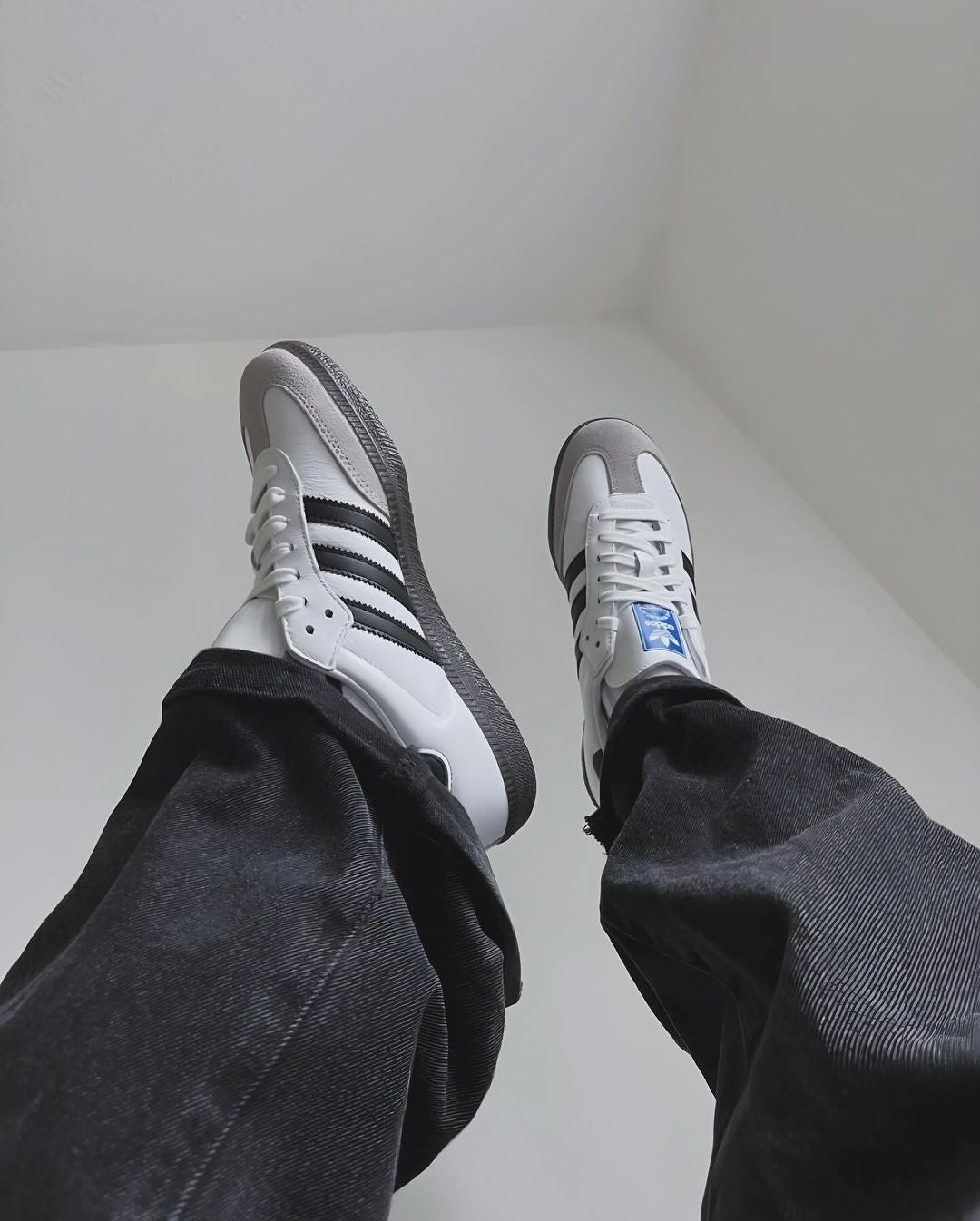 حذاء اديداس سامبا ابيض