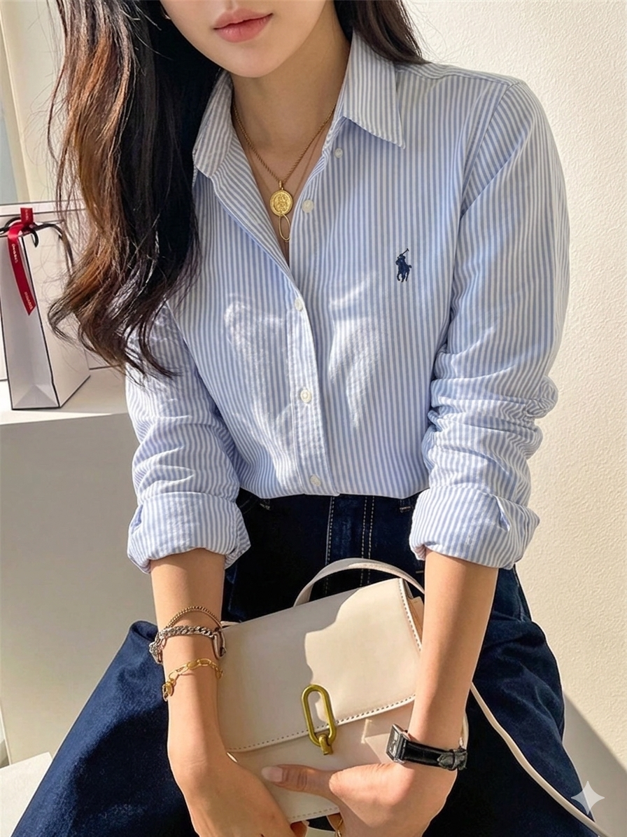 قميص Polo Striped