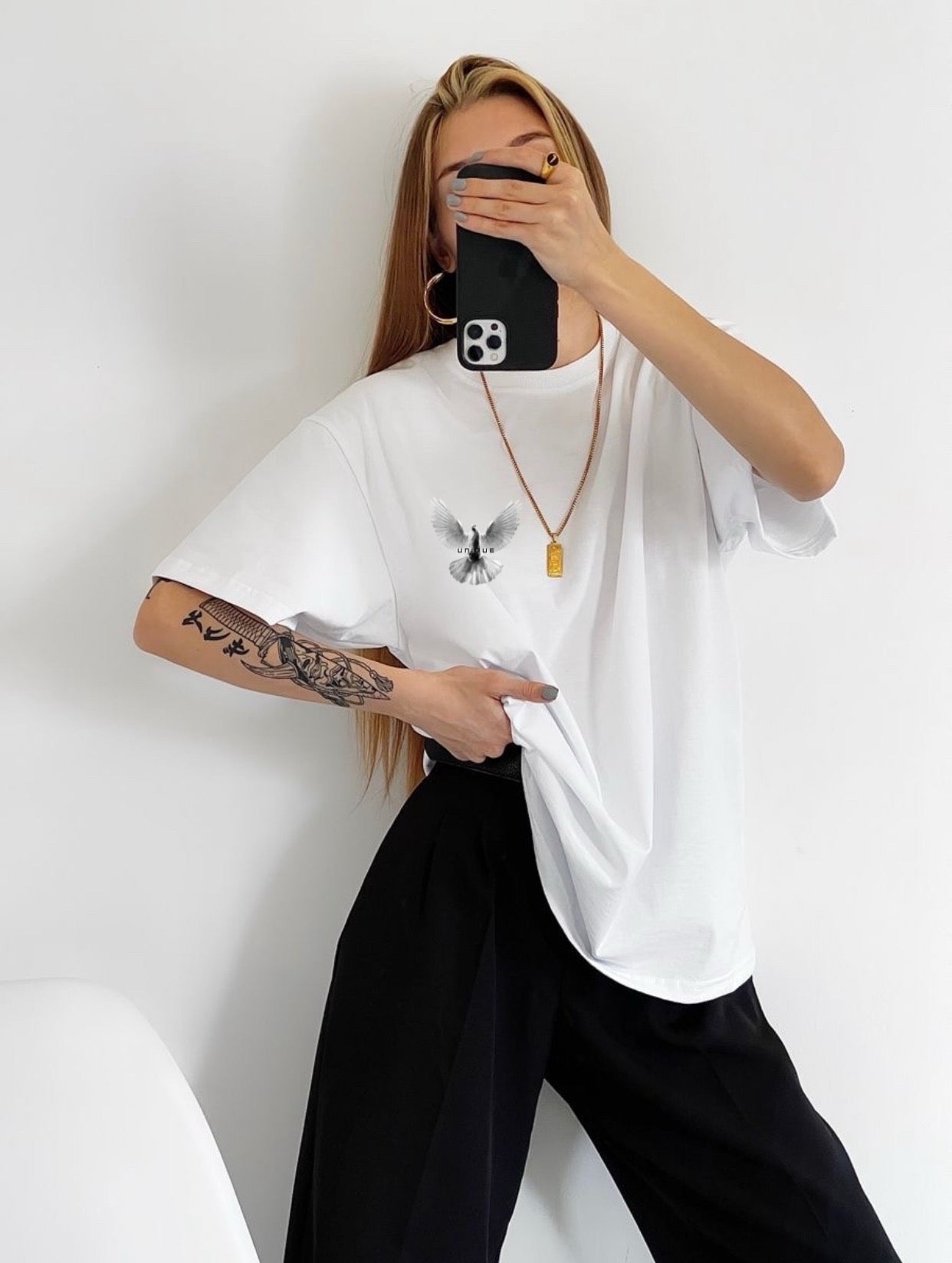 Peace Unique White