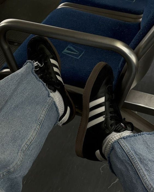 حذاء اديداس سامبا اسود