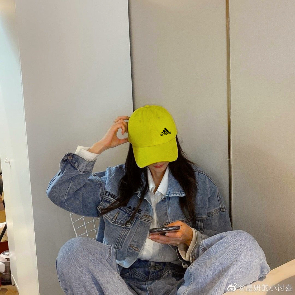 قبعة اديداس اصفر