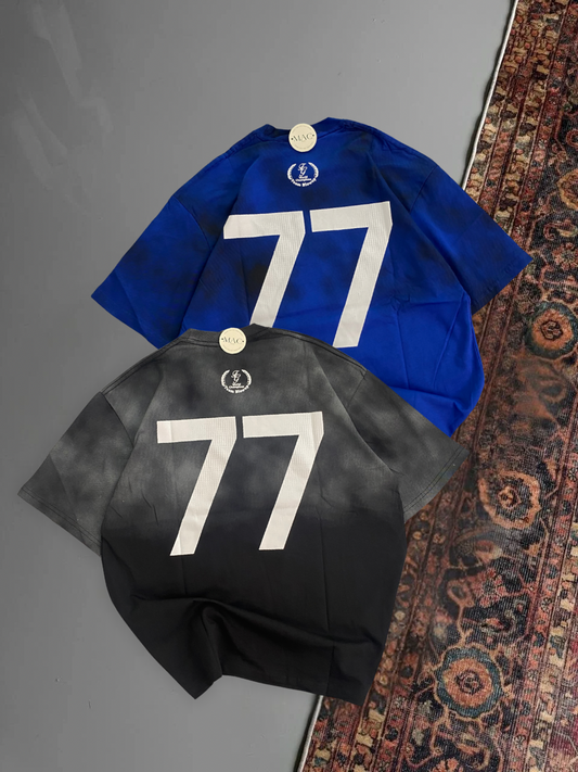 تيشيرت سبورت 77 ازرق