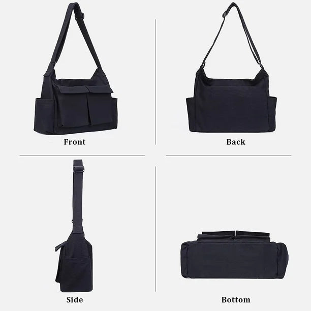 حقيبة كتف اسود