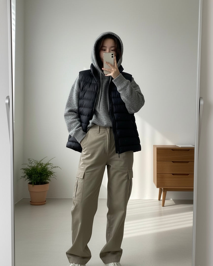 جاكيت بف اسود Jacket puffer