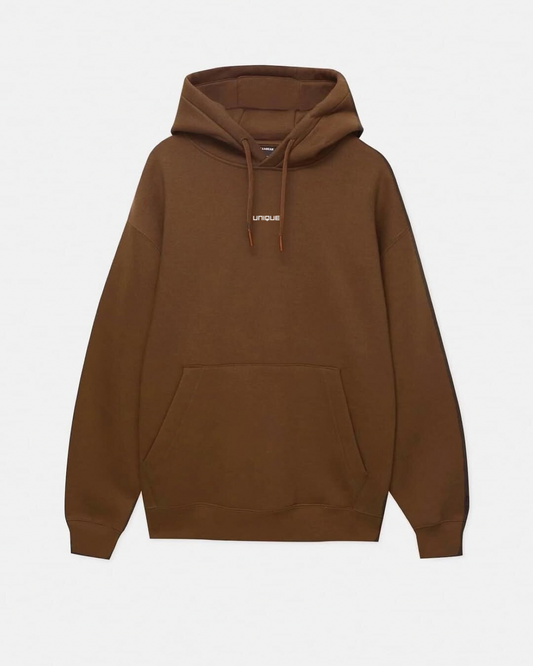 Hoodie Unique Brown