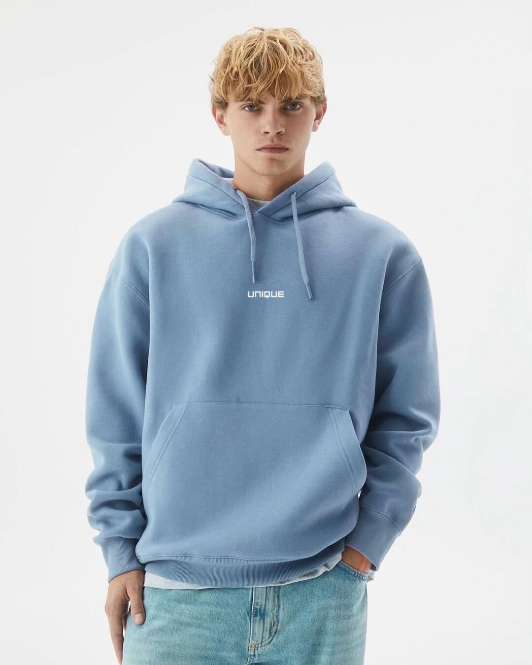 Hoodie Unique Blue