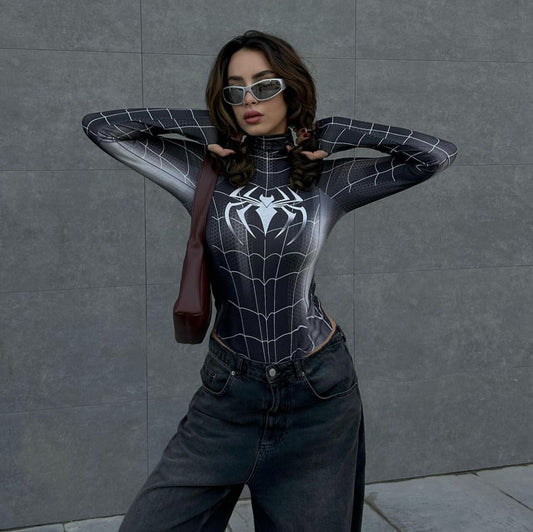 توب كروب سبايدرمان اسود