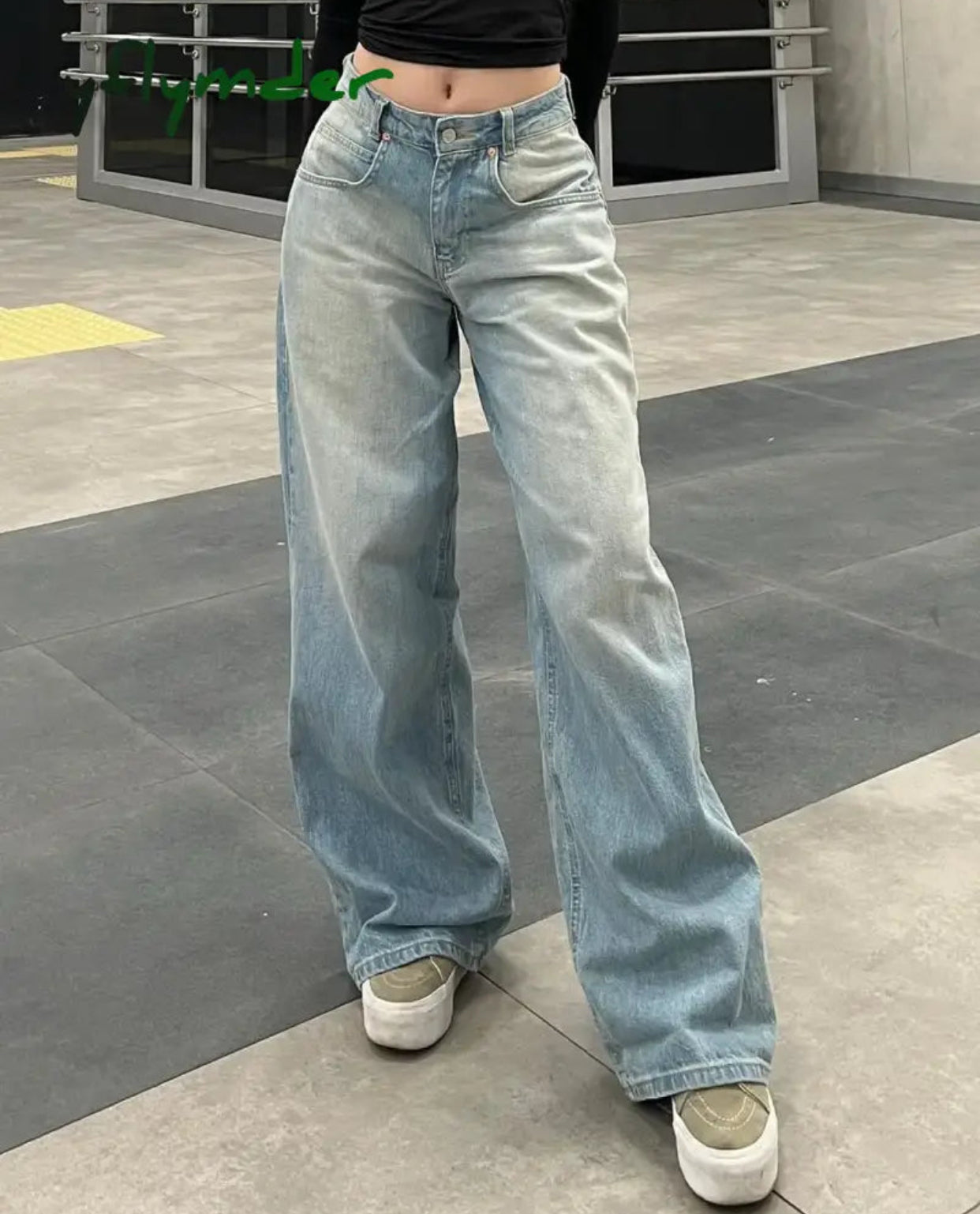 بنطلون جينز فنتج