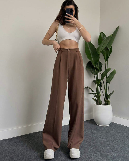 بنطلون قماش زارا