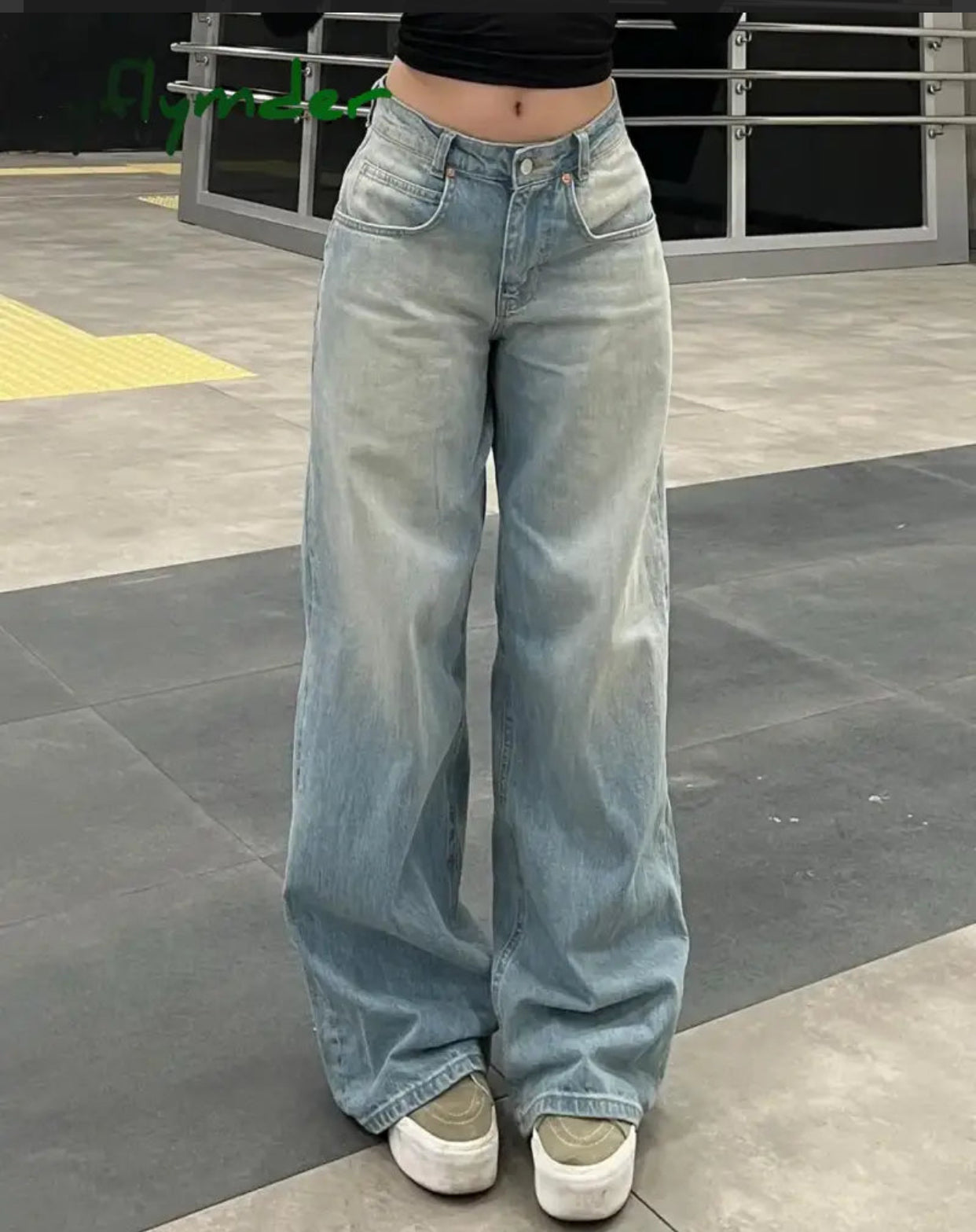 بنطلون جينز فنتج