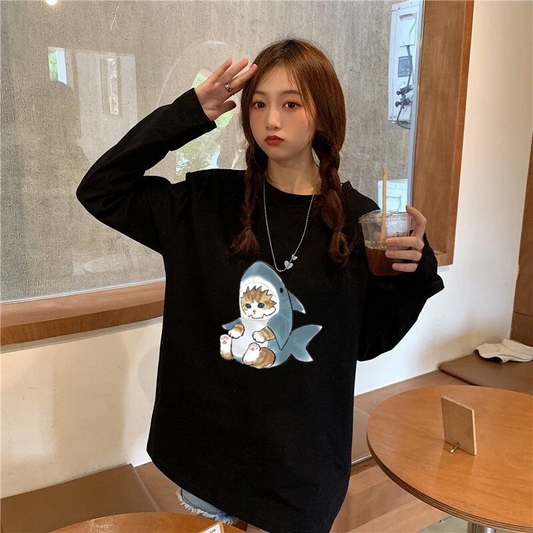 تيشيرت ردن قطة