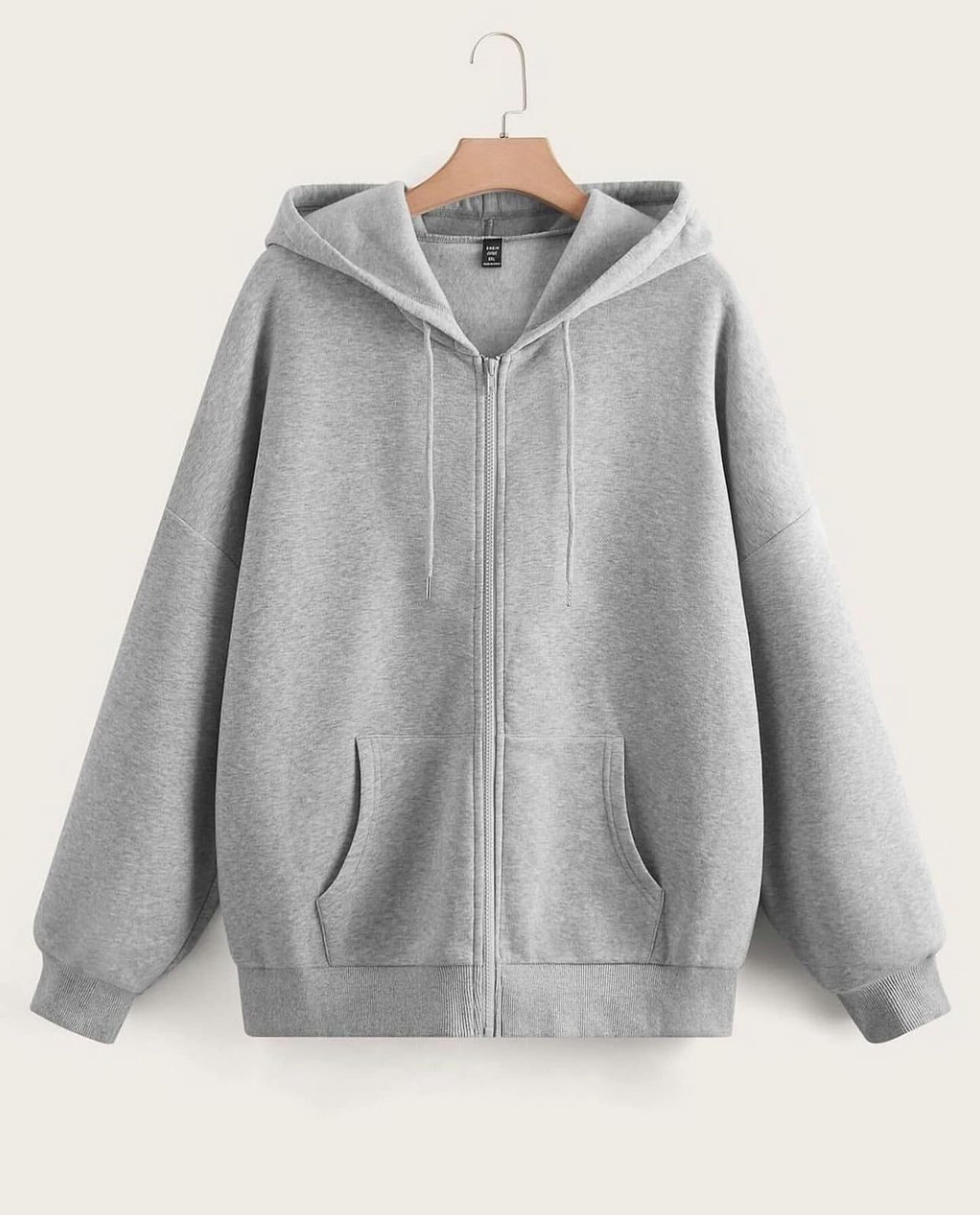 جاكيت رصاصي سادة