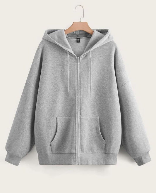 جاكيت رصاصي سادة