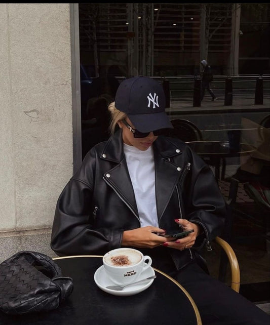 قبعة NY اسود