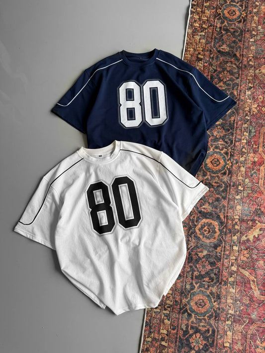 تيشيرت سبورت 80 ابيض