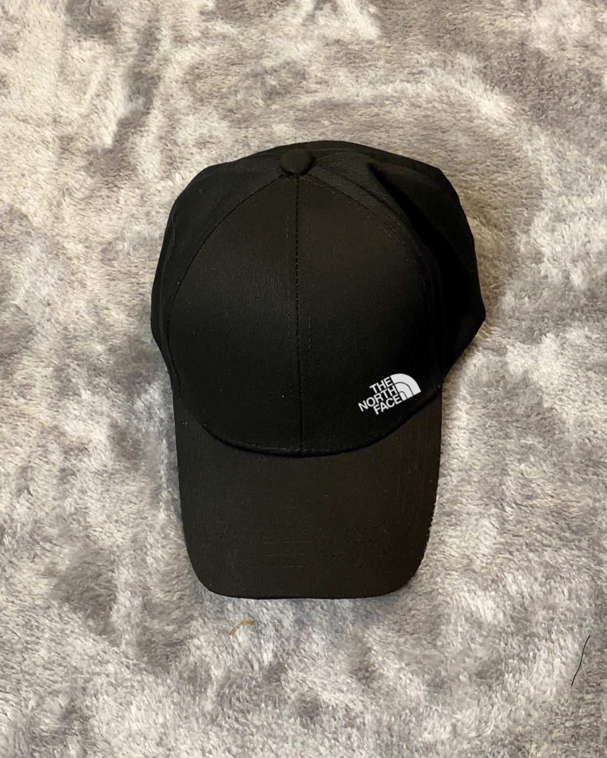 قبعة اسود نورث فيس تطريز