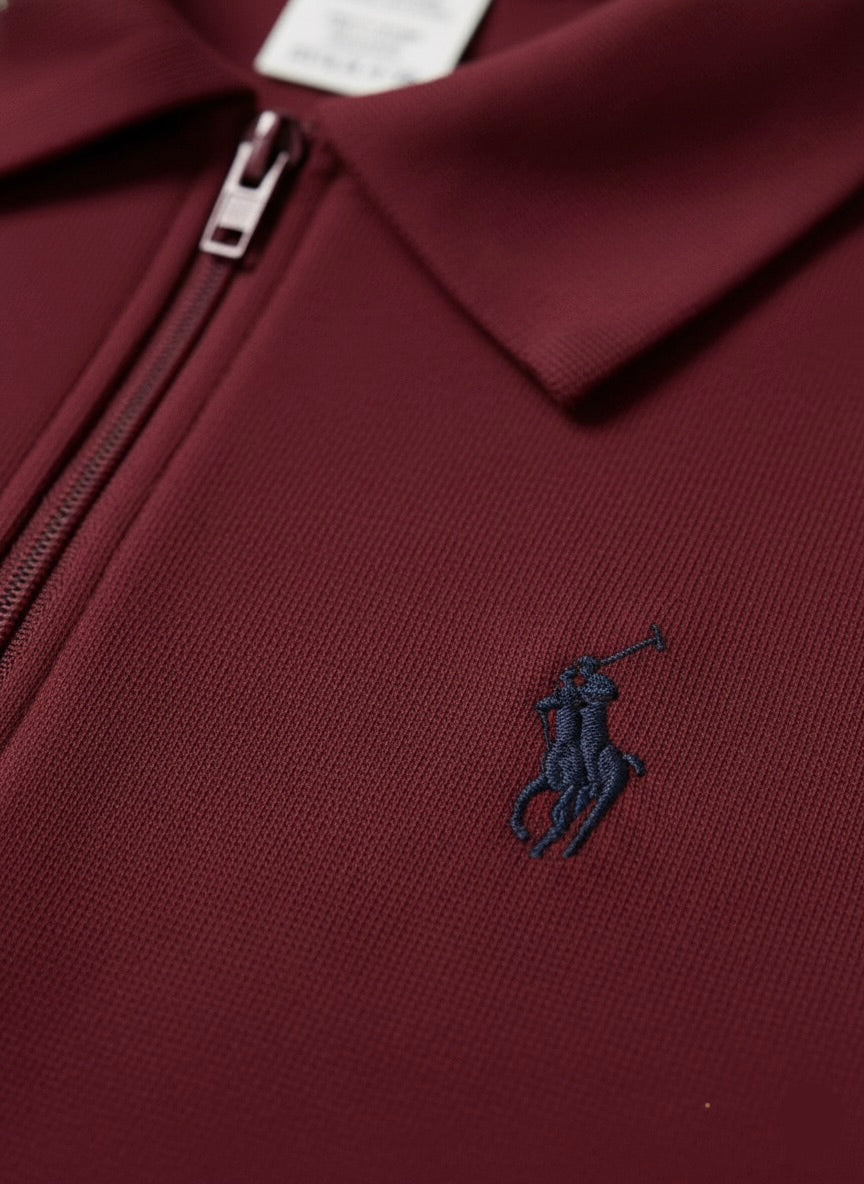 تيشيرت Polo لون ماروني