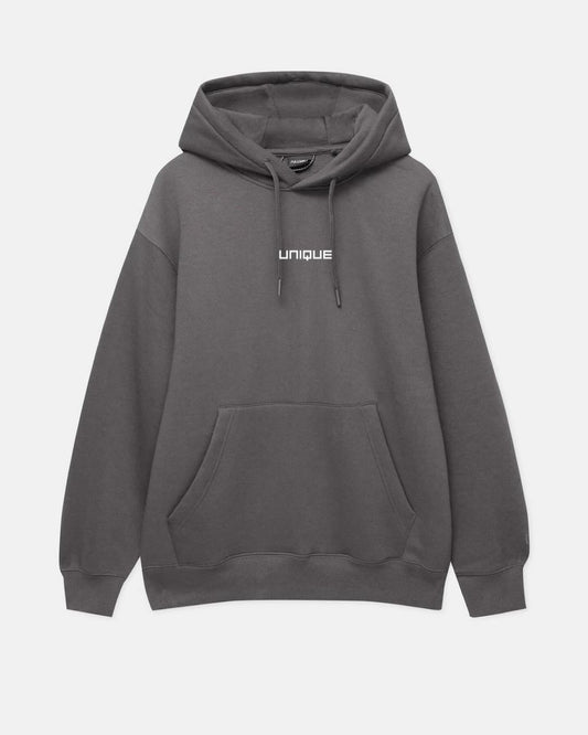 Hoodie Unique Grey