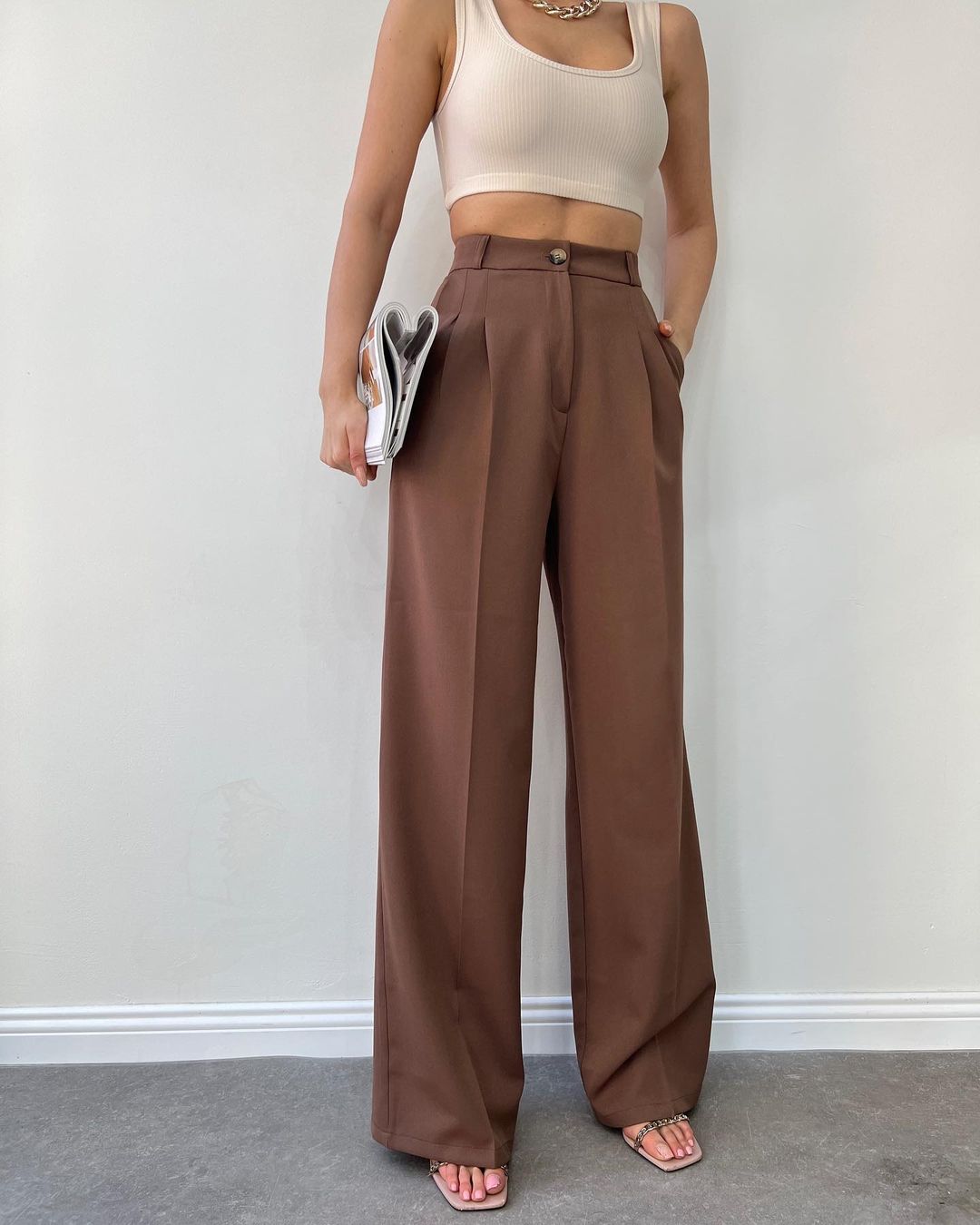 بنطلون زارا قماش