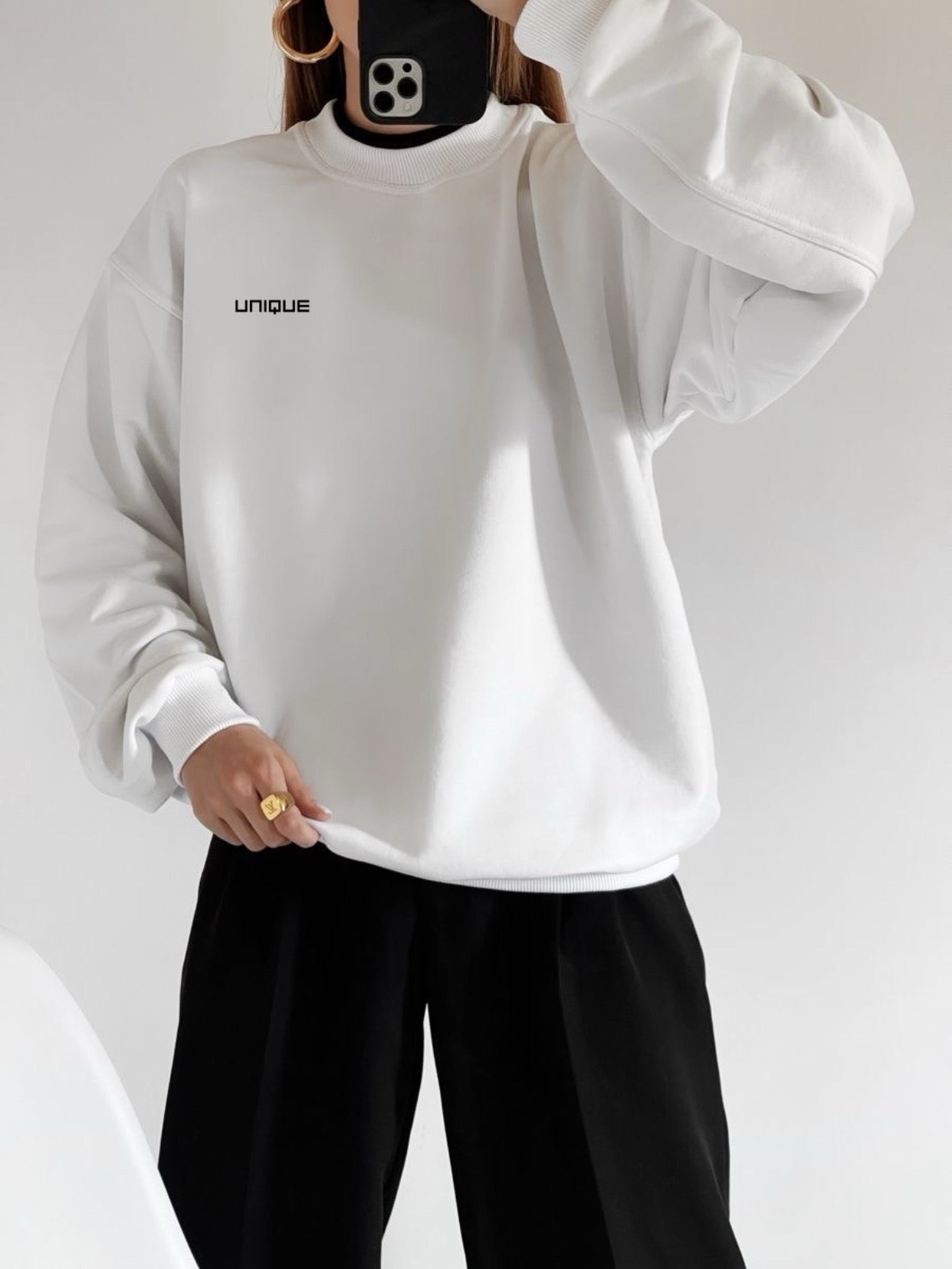 Sweater Unique White