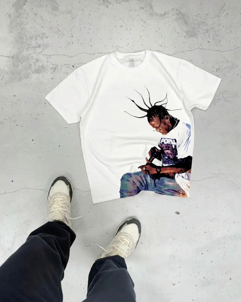 تيشيرت Travis Scott شبابي بناتي