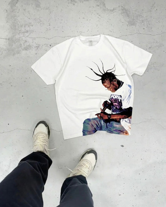 تيشيرت Travis Scott شبابي بناتي