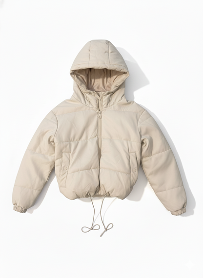 جاكيت جلد بفر Leather Puffer