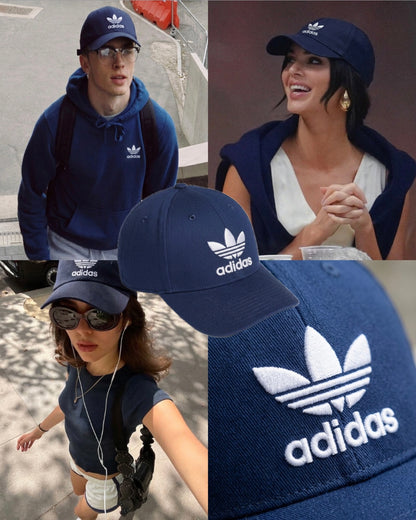 قبعة Adidas حياكة تطريز شبابي بناتي