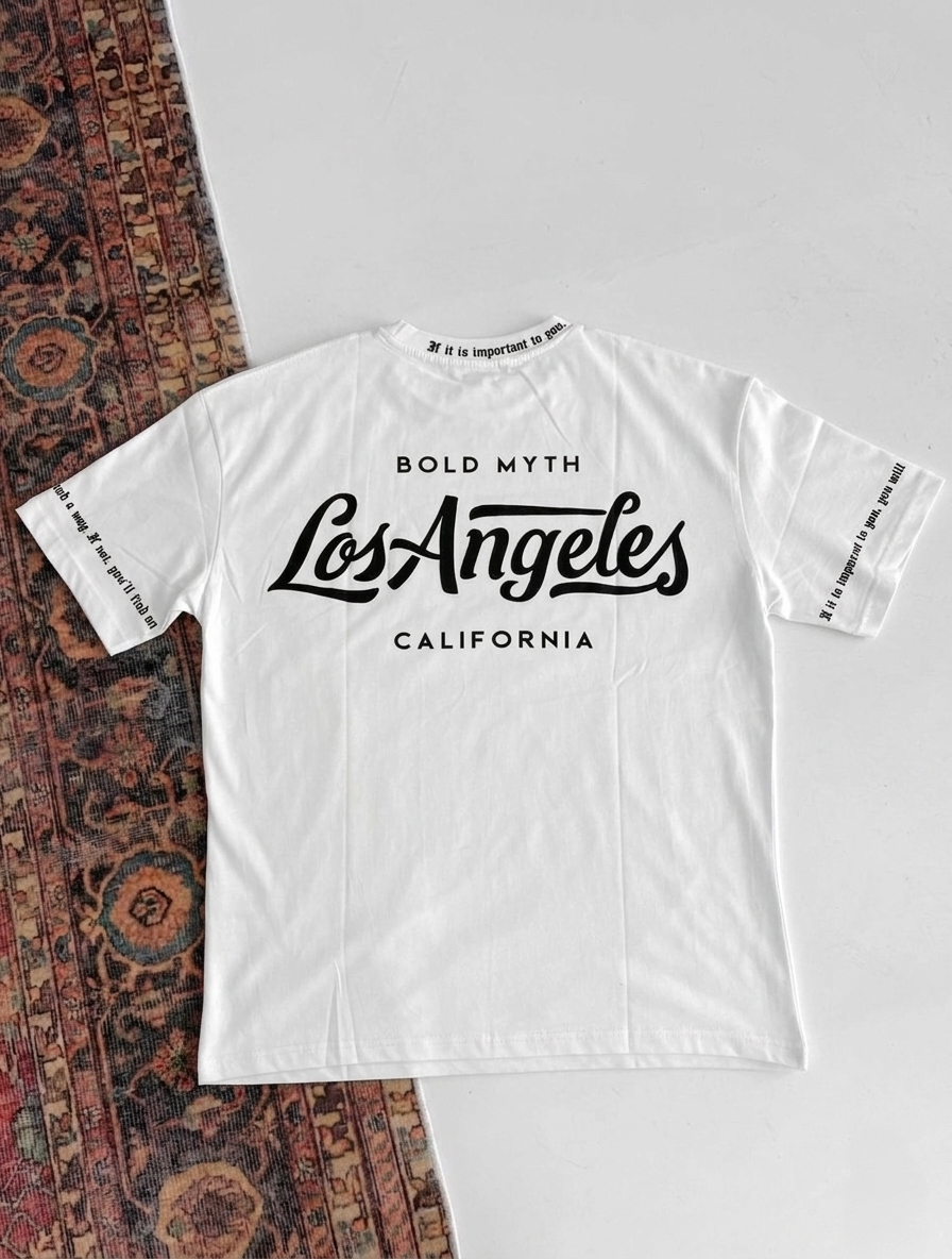 تيشيرت Los Angeles شبابي بناتي
