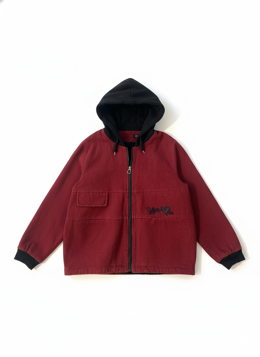 جاكيت ماروني فرو