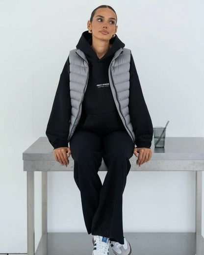 جاكيت بف رصاصي Jacket Puffer