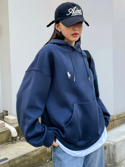 هودي بولو رجالي نسائي نيلي