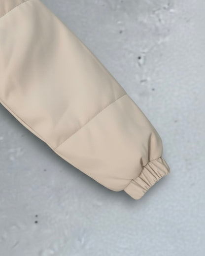 جاكيت جلد بفر Leather Puffer