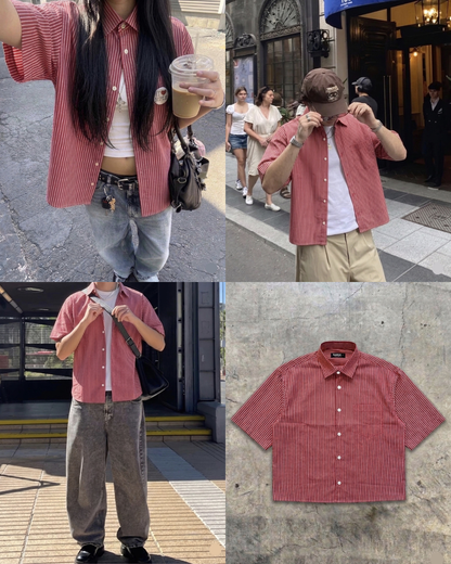 قميص بوكسي كت Fit شبابي بناتي