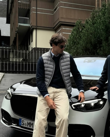 جاكيت بف رصاصي Jacket Puffer