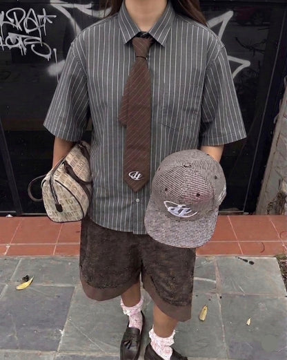 قميص بوكسي كت Fit شبابي بناتي