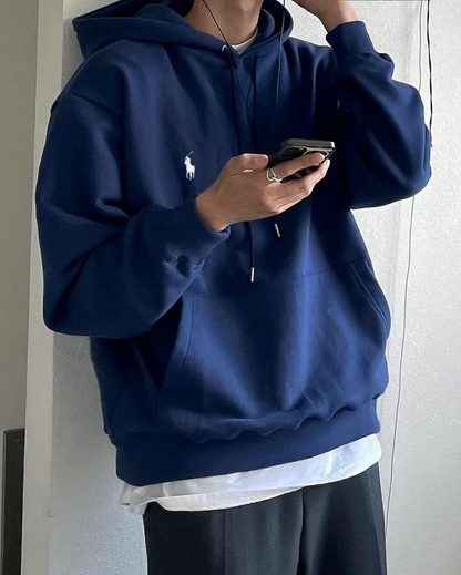 هودي بولو رجالي نسائي نيلي